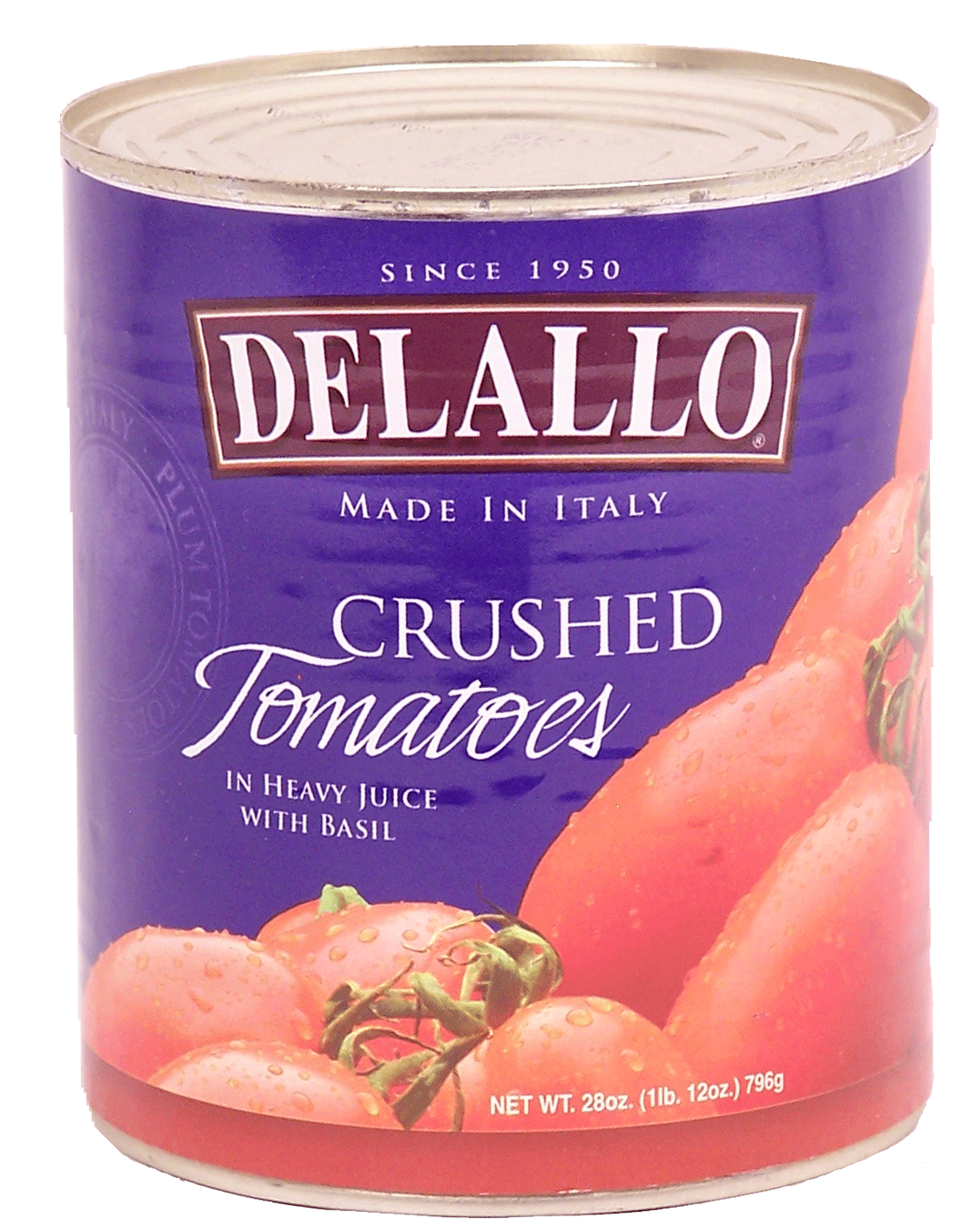 Delallo  crushed tomatoes in heavy juice with basil Full-Size Picture